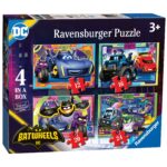 4 Puzzle in 1 - Batwheels
