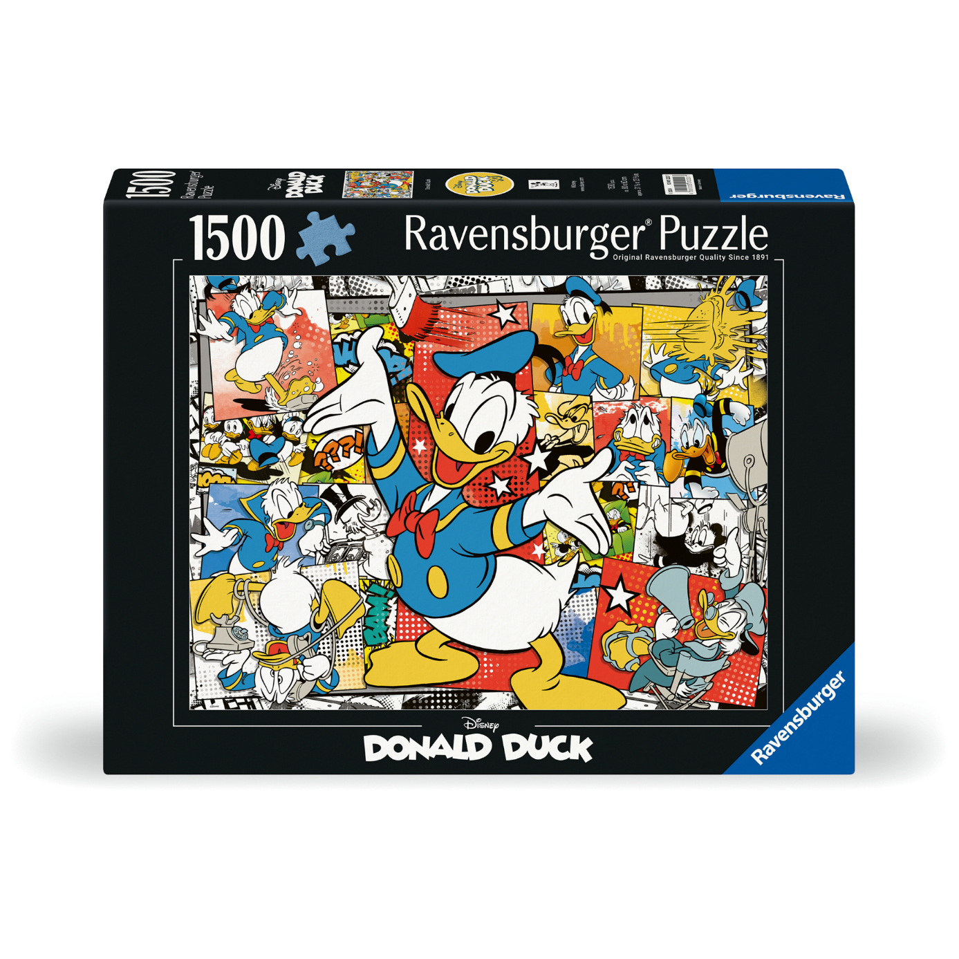 RVB12001220 Puzzle da 1500 Pezzi - Paperino - immagine 1