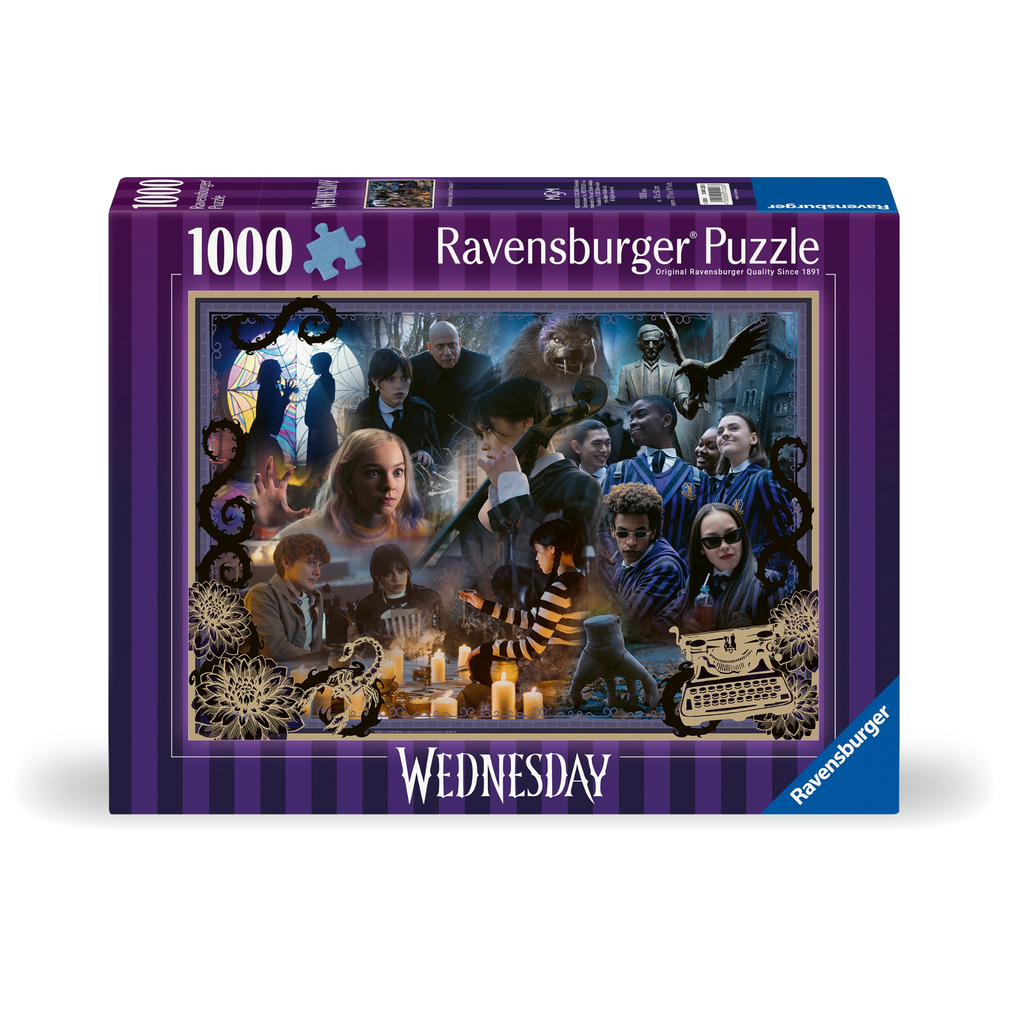 RVB12001228 Puzzle da 1000 Pezzi - Mercoledì - immagine 1
