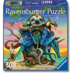 Puzzle da 500 Pezzi - Bagliore del Tramonto Square