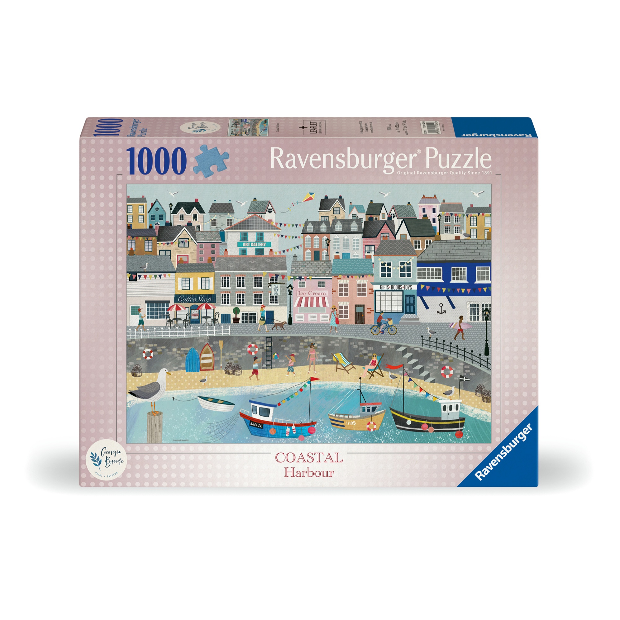 RVB12001524 Puzzle da 1000 Pezzi - Coastal Harbour - immagine 1