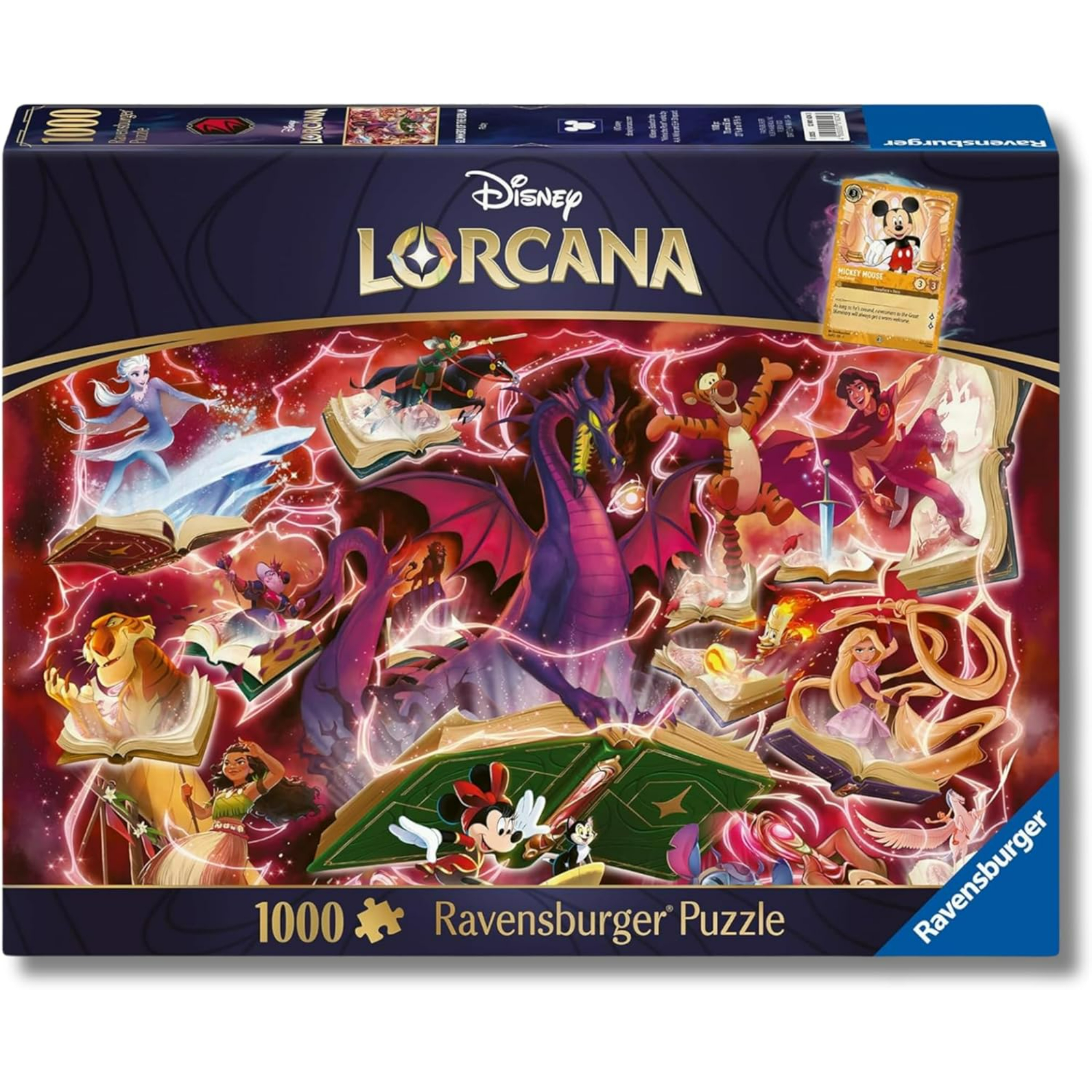 RVB12001624 Puzzle da 1000 Pezzi - Lorcana Puzzle: Rubino - immagine 1