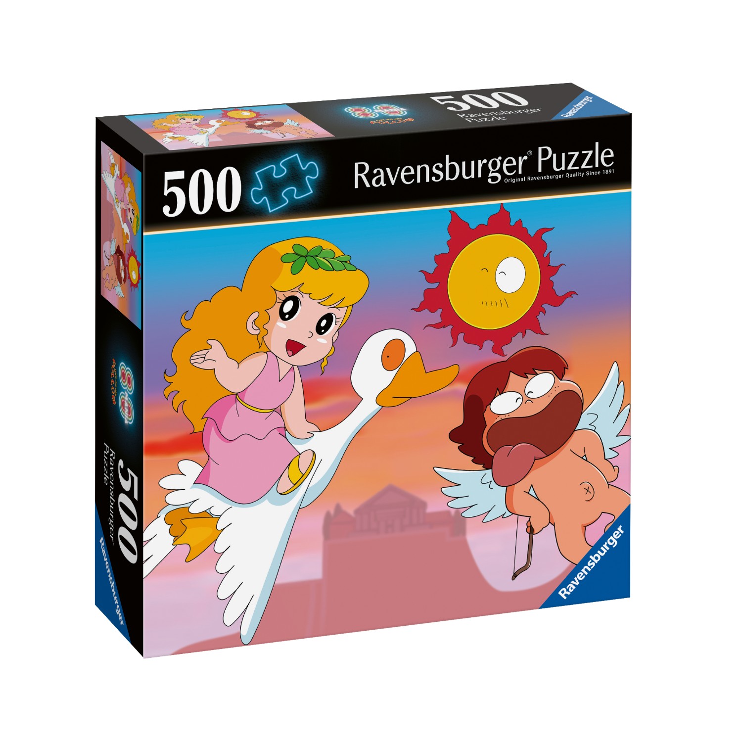 RVB12001648 Puzzle da 500 Pezzi - 80s Mania: Pollon - immagine 1