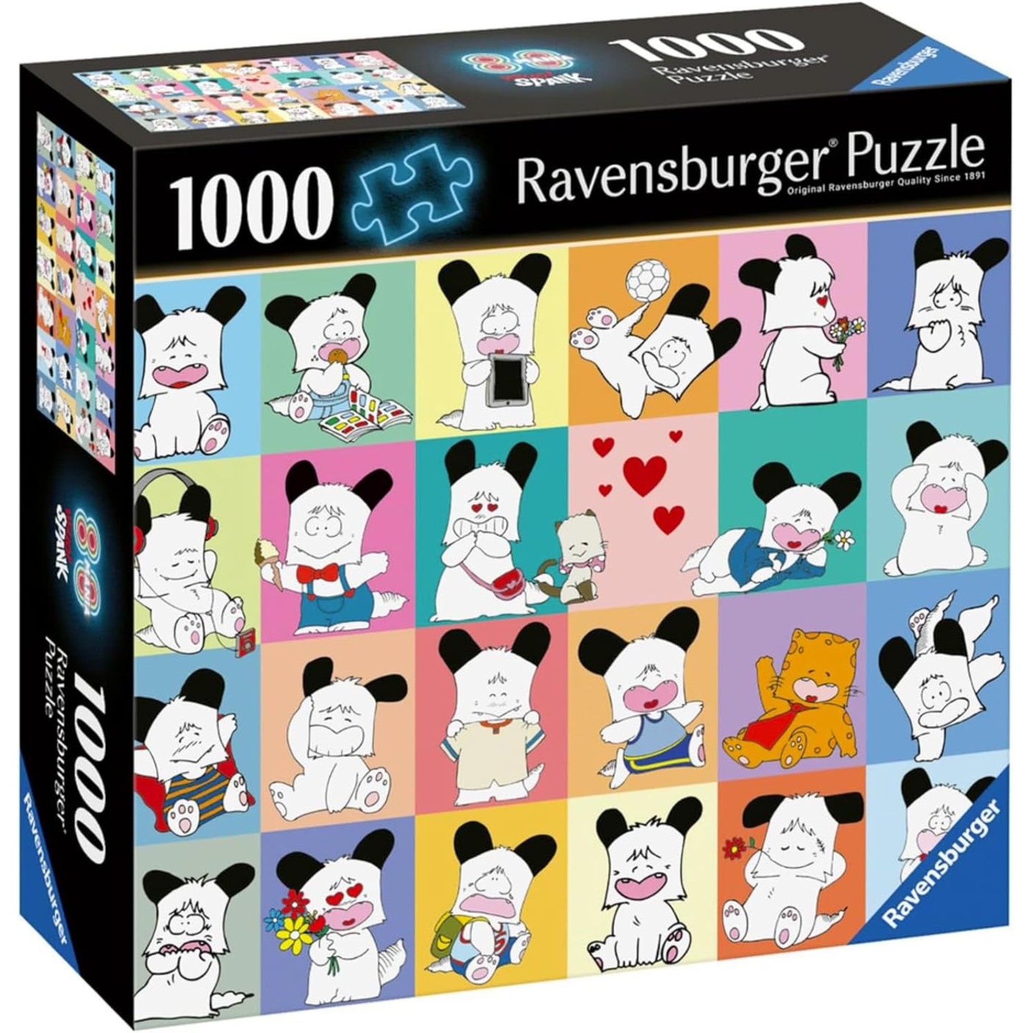 RVB12001655 Puzzle da 1000 Pezzi - 80s mania: Hello Spank - immagine 1