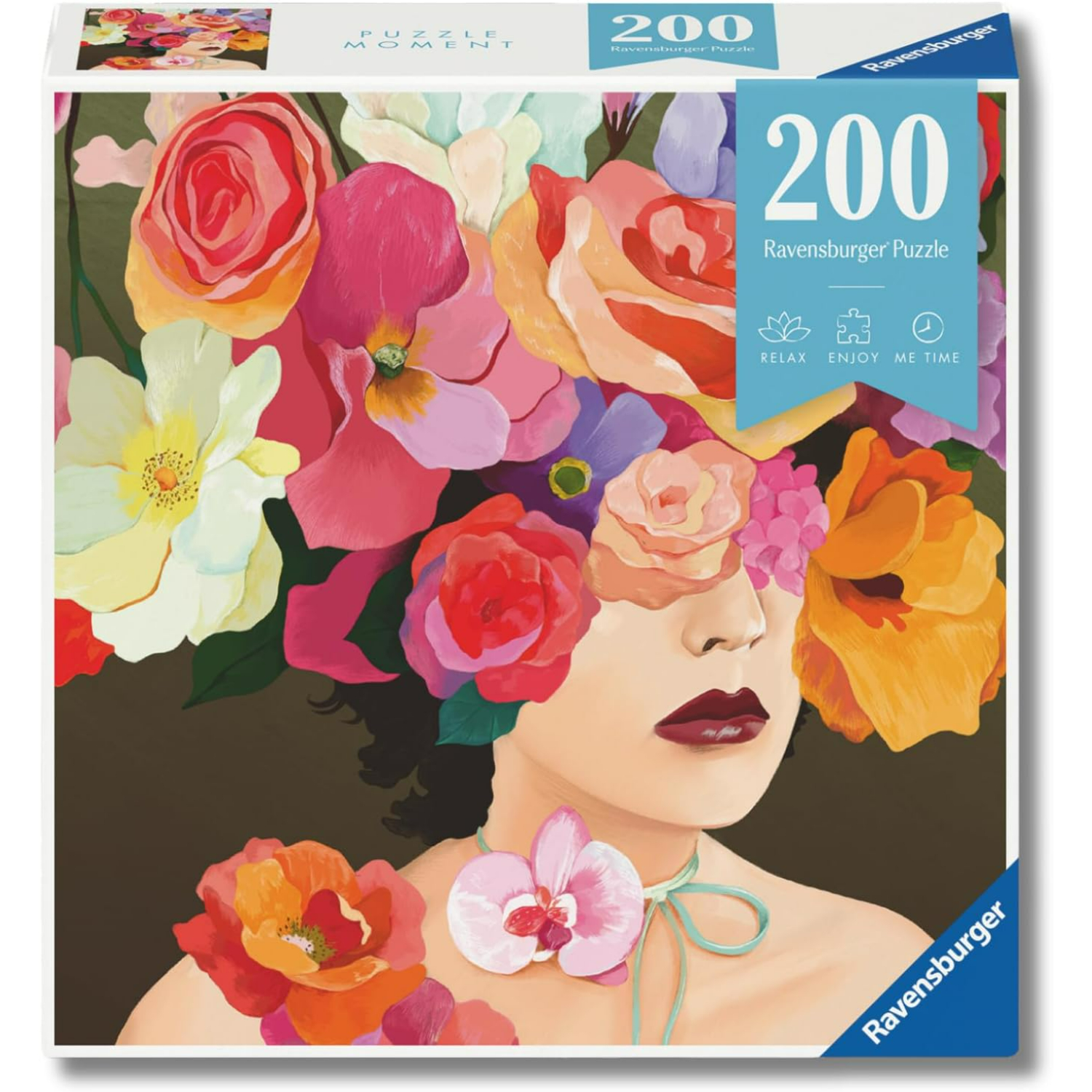 RVB12001778 Puzzle da 200 Pezzi - Rosa - immagine 1