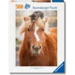 Puzzle da 500 Pezzi - Puppies Collection: Gattino e Cavallo
