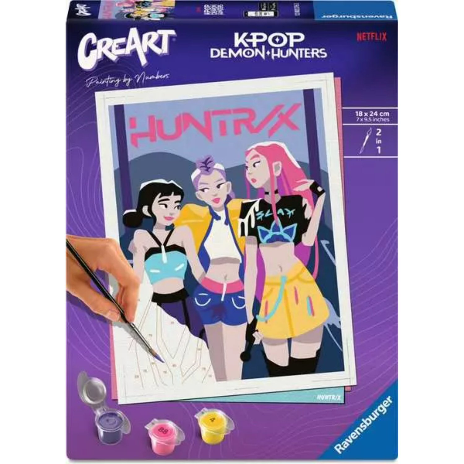 RVB12002276 CreArt Adulti Serie Trend D licensed - K-Pop Demon Hunters - immagine 1