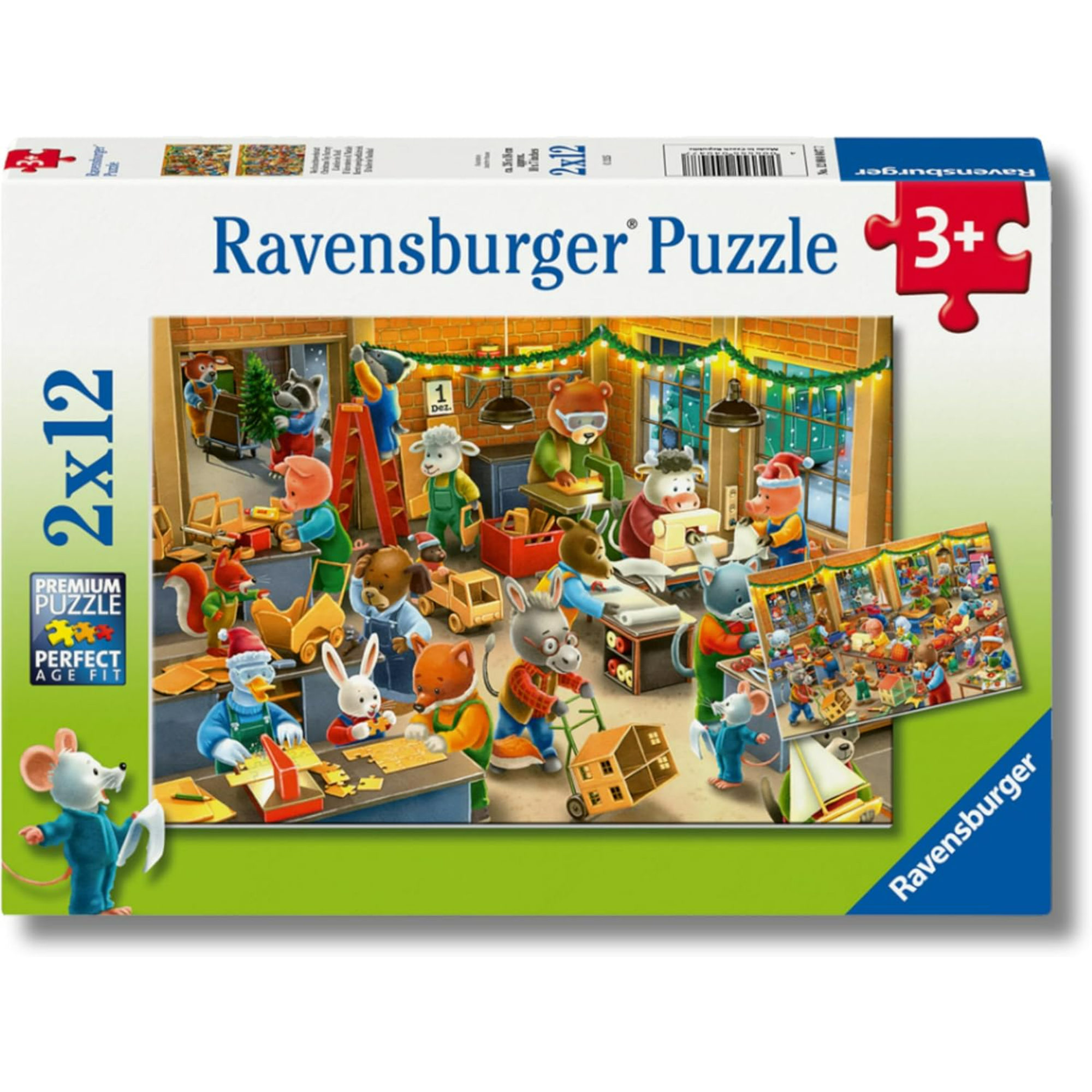 RVB12004104 Puzzle 4 in 1 - Peppa Pig - immagine 1