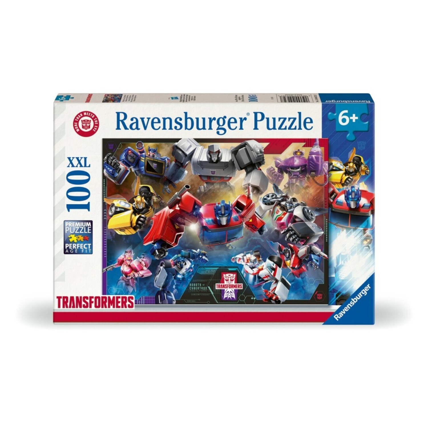 RVB12004232 Puzzle da 100 Pezzi XXL - Transformers - immagine 1