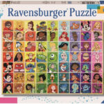 Puzzle da 100 Pezzi - Disney Multicharacter