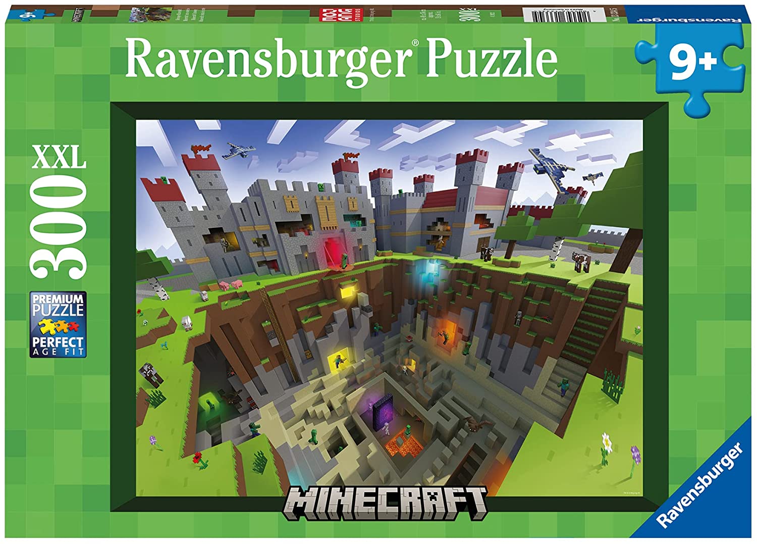 RVB13334 Puzzle da 300 Pezzi XXL - Minecraft - immagine 1