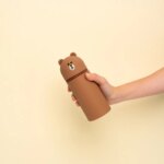 LINE FRIENDS BROWN PENCIL CASE - immagine 2