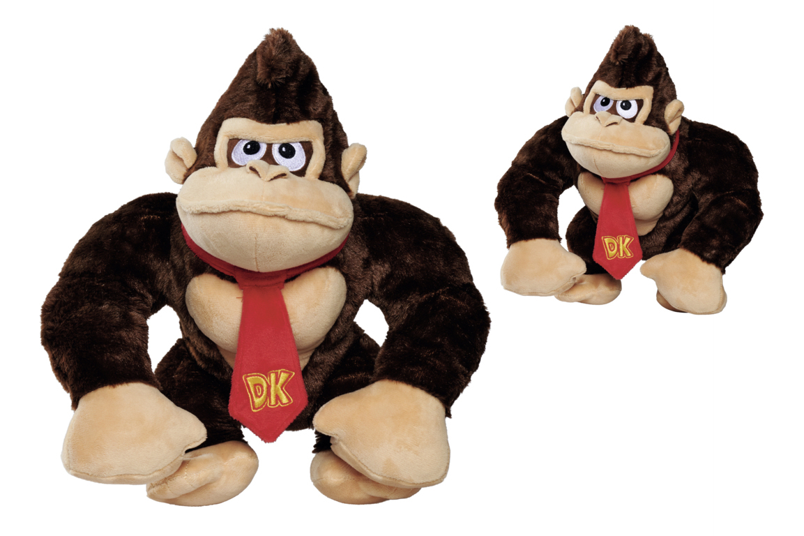 SBA109231531 Donkey Kong personaggio peluche cm.30 - immagine 1