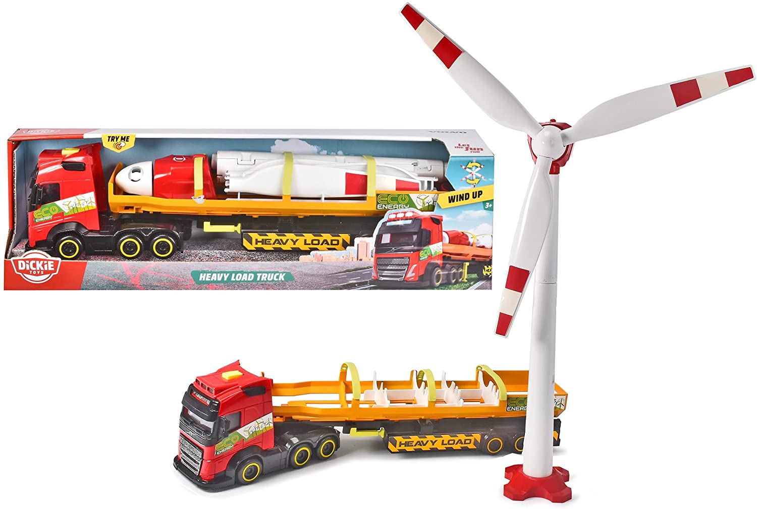SBA203747011 Dickie - Camion Trasporti Eccezionali cm. 41 Luci e Suoni - immagine 1
