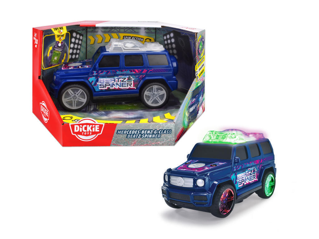 SBA203765009 Dickie - Mercedes-Benz Classe G 23,5 cm Motorizzato Funzione Spinning, Luci e Suoni - immagine 1