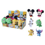 Disney - Portachiavi Personaggi in display 12 pz ( 2xStitch, 2xSimba, 2xOlaf, 2xPascal, 2xMinnie, 2xTopolino)