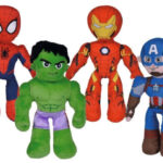 Personaggi posable body cm.25 | 1 modello assortito casualmente (Assortimento composta da: Capitan America, Iron Man, Spider Man, Hulk)