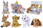 Classic Animals cm.20 - 6 asst (Bambi, Dumbo, Minou, Tippete, Lilly, Simba) in espositore 12pz