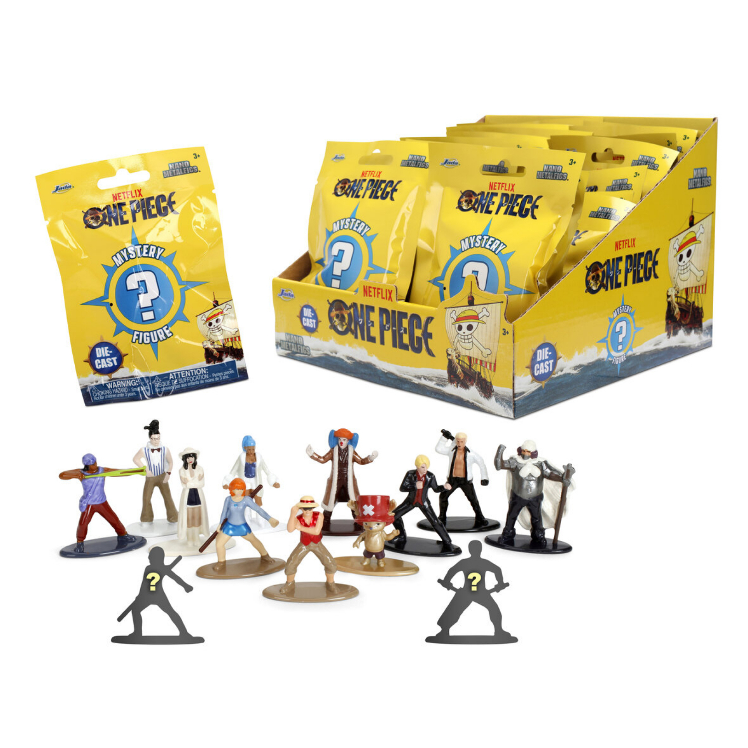 SBA9337285314R00 One Piece Blind Bag Personaggi Serie 1, cm. 4 Ass.to - immagine 1