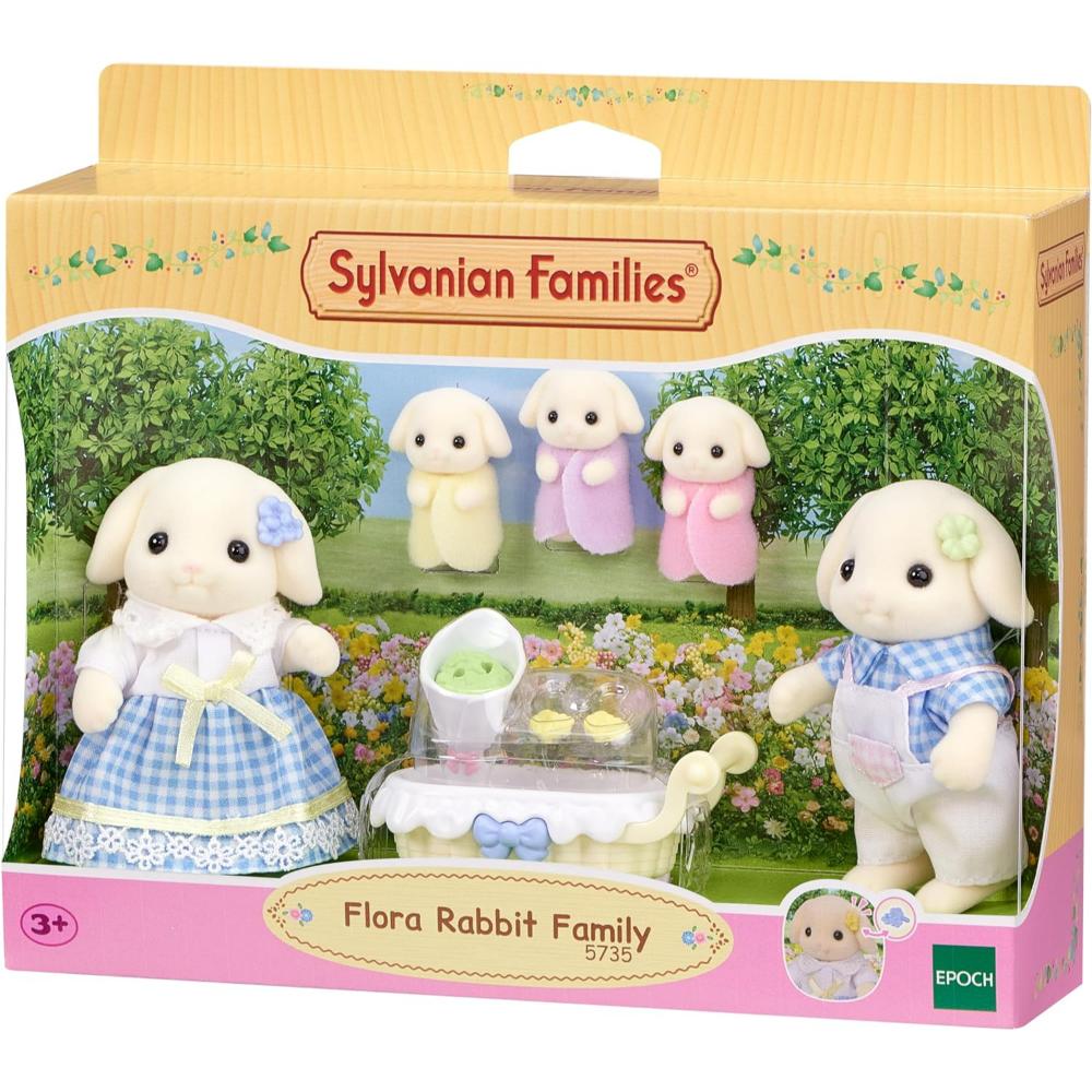 SLV5735 Famiglia Coniglio Flora - immagine 1