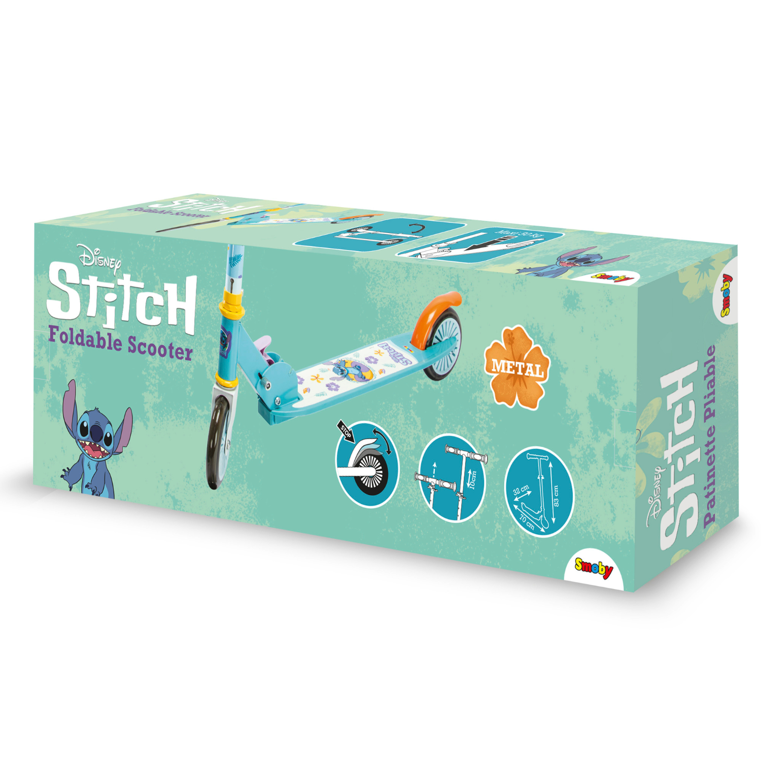 SMB7600750379 Stitch - Monopattino Due Ruote - immagine 1
