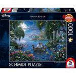 Puzzle da 1000 Pezzi - Thomas Kinkade: La Sirenetta e il Principe Eric