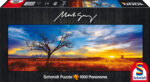 Puzzle da 1000 Pezzi Panorama - Mark Gray: Desert Oak al Tramonto, Australia
