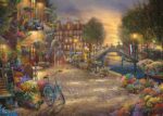 Puzzle da 1000 Pezzi - Thomas Kinkade: Amsterdam - immagine 2