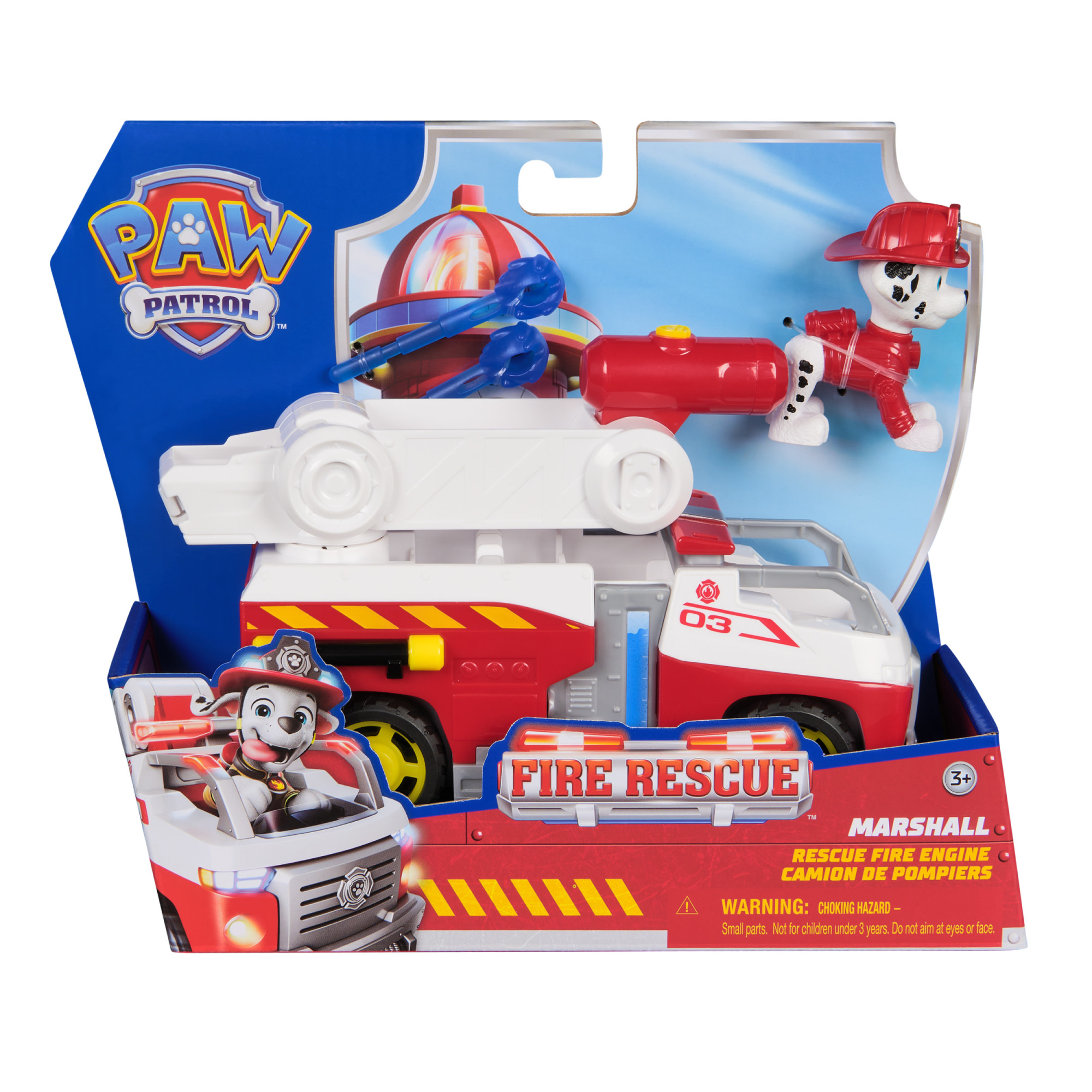 SPM6072660 Paw Patrol - Veicolo Tematizzato Fire Rescue: Marshall - immagine 1