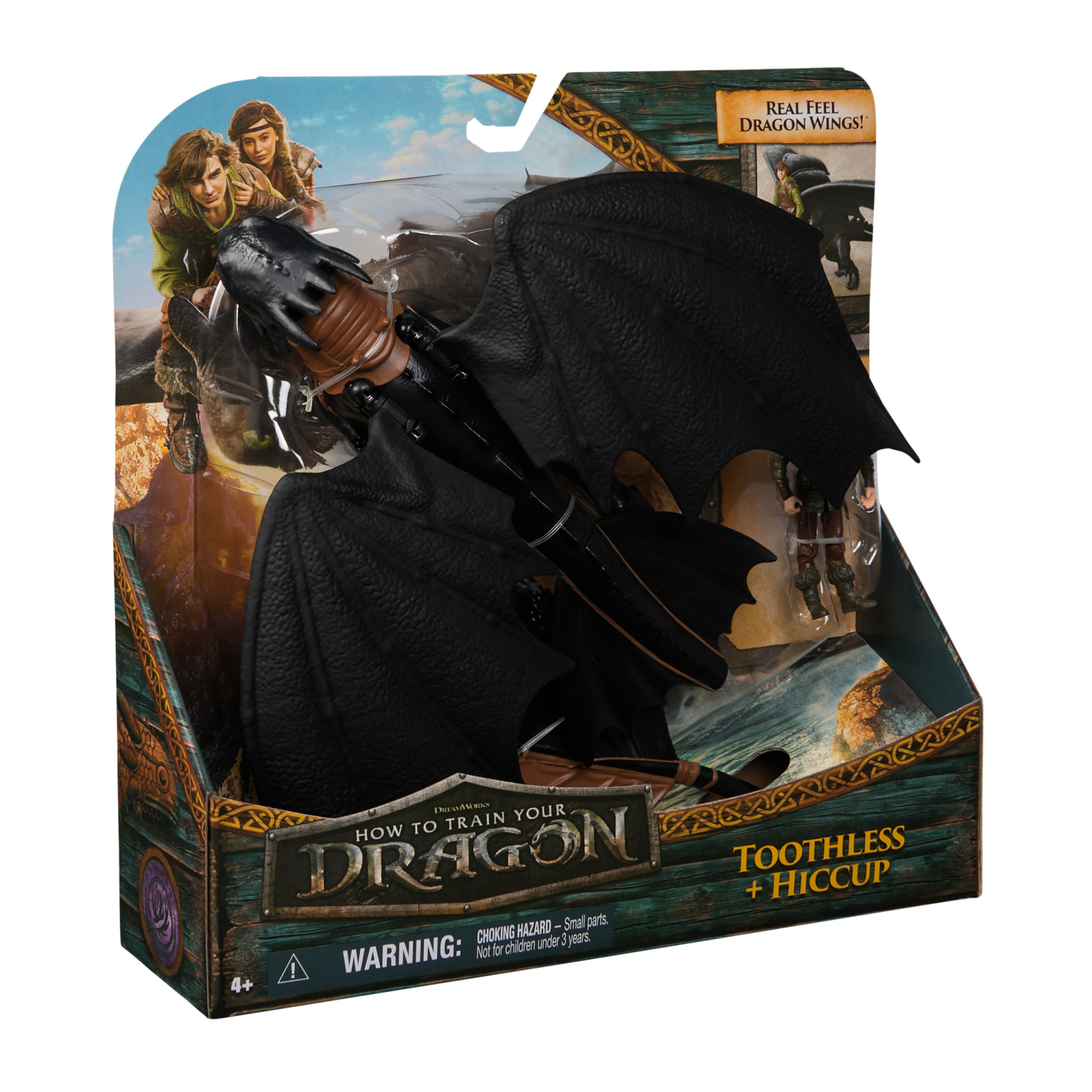 SPM6074007 Dragon Trainer - Draghi e Vichinghi: Sdentato & Hiccup - immagine 1
