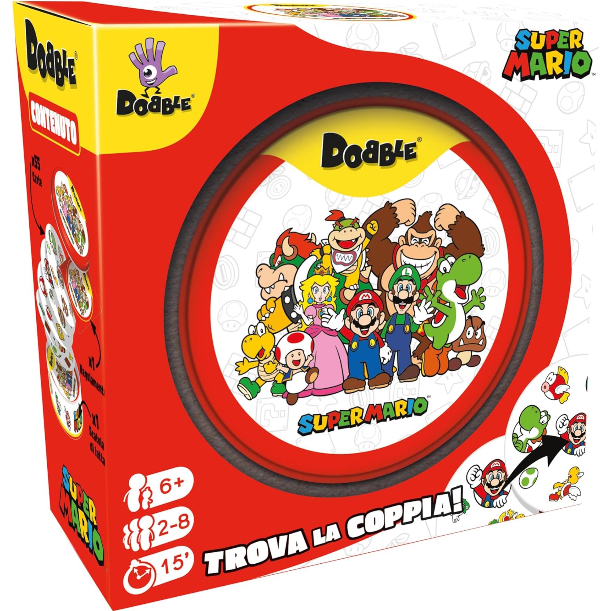 STR8278 Dobble Super Mario (Eco-Sleeve) - immagine 1