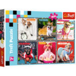 Puzzle da 200 Pezzi - Happy Dogs
