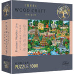 Puzzle da 1000 Pezzi - Woodcraft: Luoghi Famosi in Francia