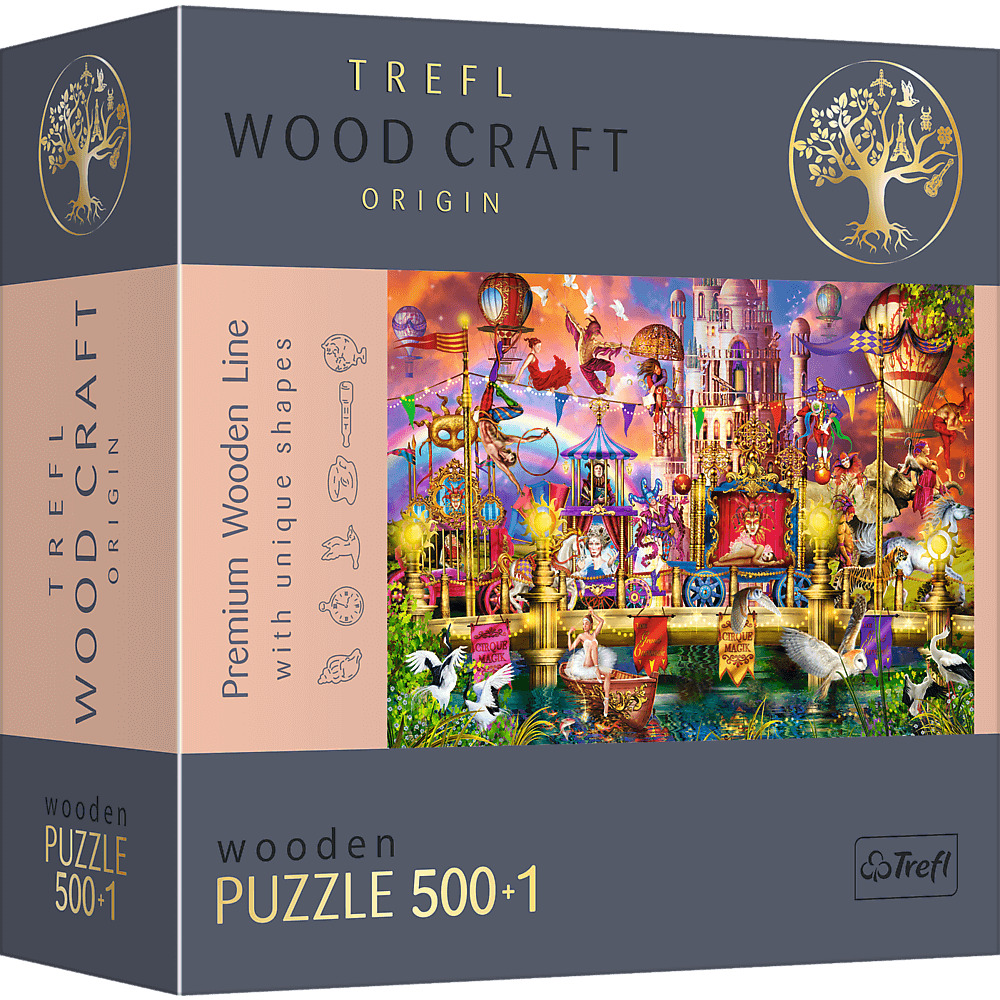 TRF20156 Puzzle da 501 Pezzi - Woodcraft: Mondo Magico - immagine 1