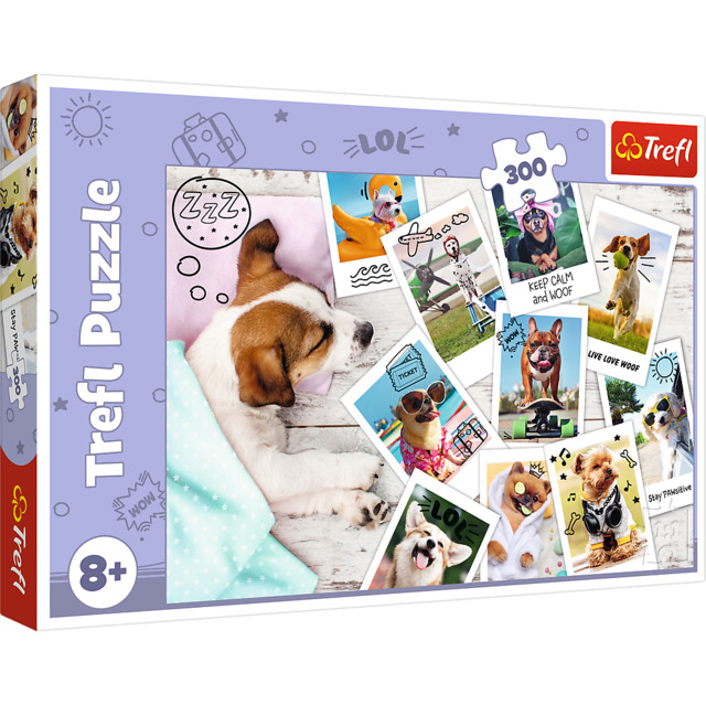 TRF23003 Puzzle da 300 Pezzi - Holiday Pictures - immagine 1