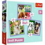 3 Puzzle in 1 - Cagnolini Adorabili