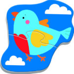 4 Puzzle in 1 Sagomato - Baby Classic: Animali - immagine 4