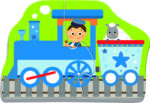 4 Puzzle in 1 Sagomato - Baby Classic: Trasporti - immagine 4