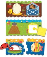 4 Puzzle in 1 Sagomato - Baby Classic: Formine ad Incastro - immagine 2
