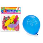 Teo's - Palloncini Colorati Tanti auguri 25 cm 25 Pz