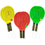 Teo's - Racchettoni Legno Fluo - 8 Mm 3 Colori Ass.ti - 44 Fori