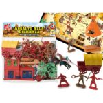 Teo's - Busta Indiani e Cowboy con Mappa 25 Pz