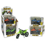 PLAY CITY- MOTOCROSS SCALA1:12 6PZ DISPLAY 3 ASS