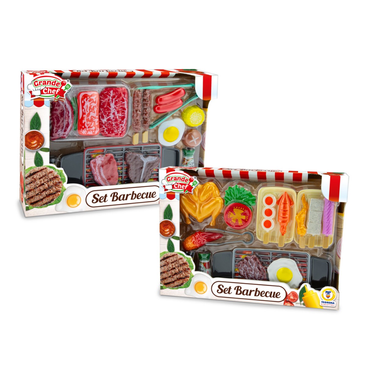 TRM68641 Grande Chef - Set Barbecue 2 Ass.to - immagine 1