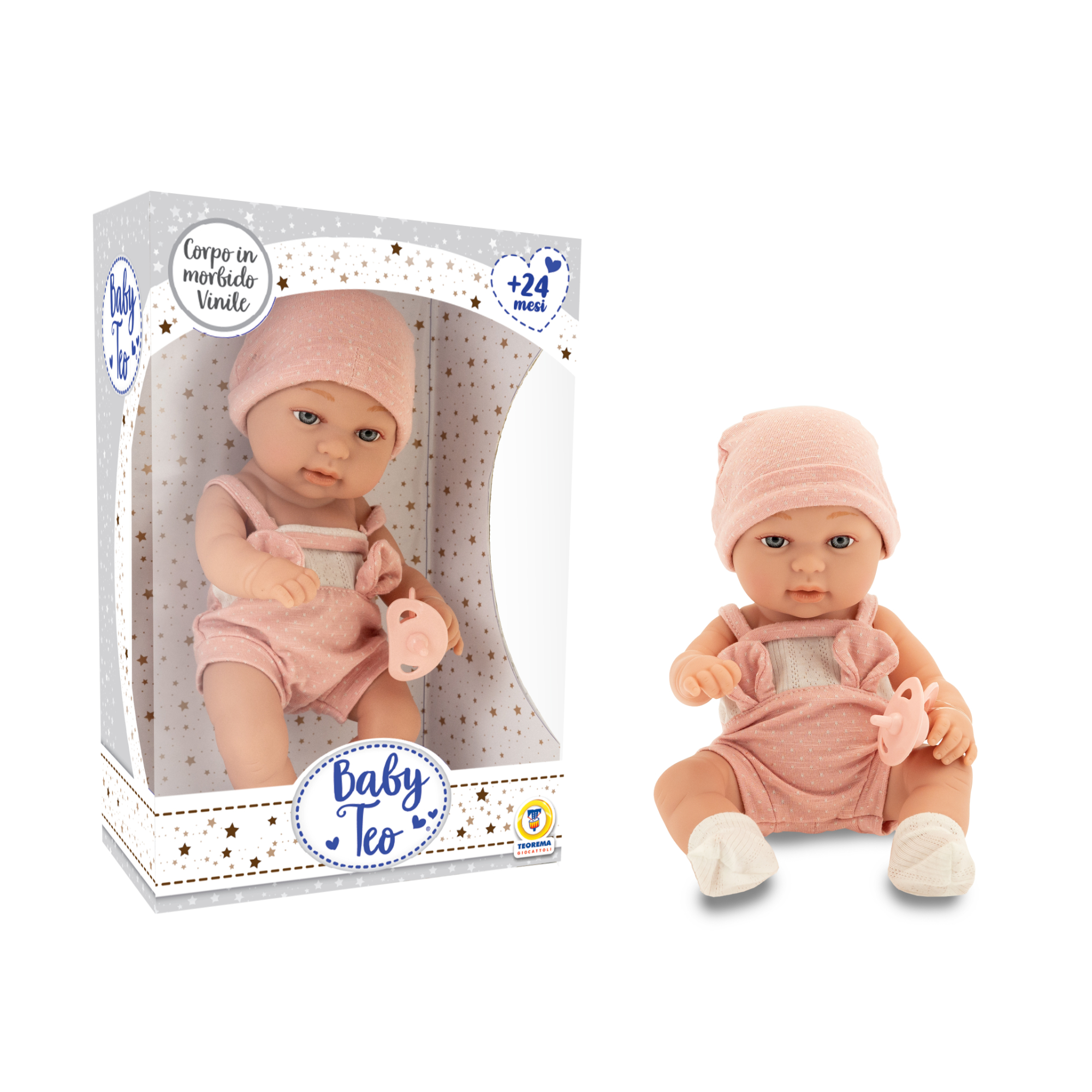 TRM80684 Baby Teo - Neonato in Puro Vinile 30 cm - immagine 1