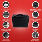 Evoretro Trading Card Storage Box for 120 Cards XL Black - immagine 4