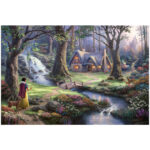 Puzzle da 1000 Pezzi - Thomas Kinkade: Biancaneve e i Sette Nani - immagine 2