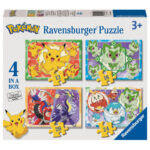 4 Puzzle in 1 - Pokémon
