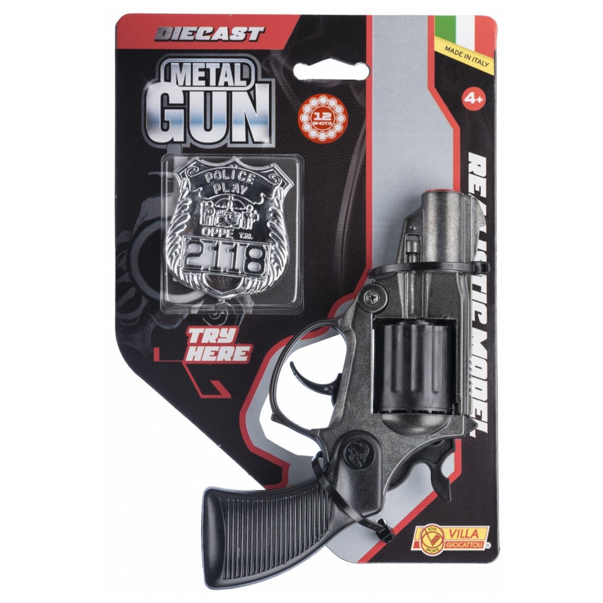 VLL61455 Revolver Falcon Old Metal 12 Colpi - immagine 1