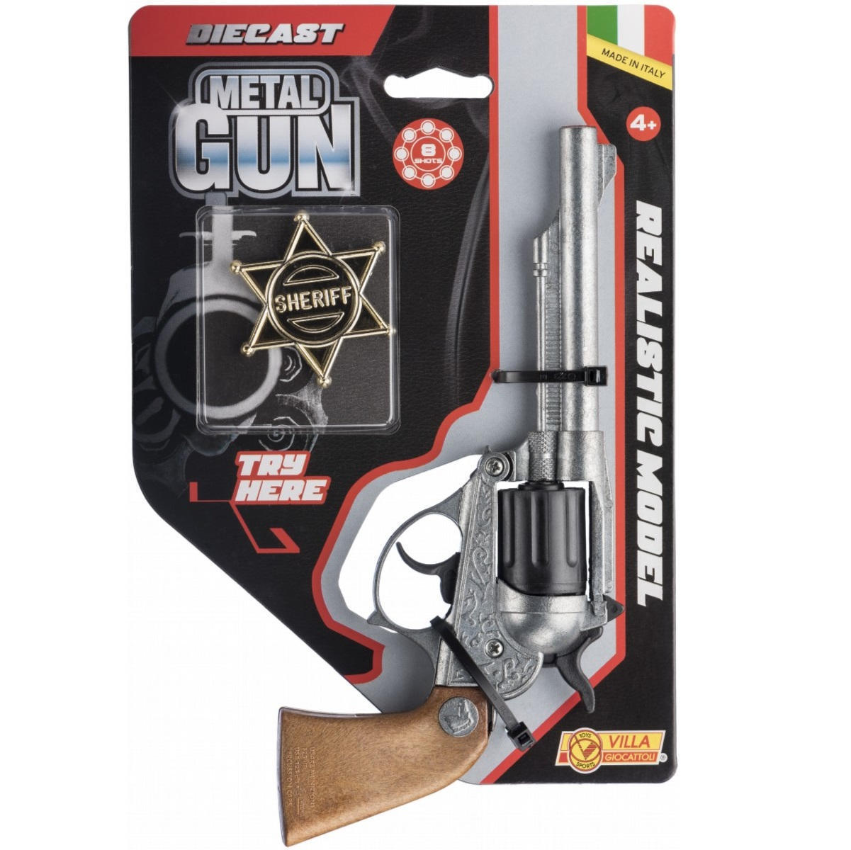 VLL61592 Revolver Alabama Old Metal 8 Colpi - immagine 1